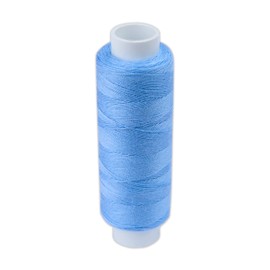 Strong Polyester Pro Sewing Thread, Many Colours Finest Spools, Universal All Purpose Hand and Machine Sewing, 200m - 220yd Coil Reel, by Pasmanta Made in Europe Since 1953 (5624 - Blue)