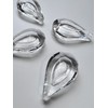 sky voyage Suncatcher Dragon Eyes 38mm Transparent Chandelier Prism Set