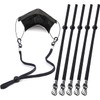 Mask Extender Straps for Back of Head (10-Pack) - Non-Slip