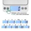 KUBEI Upgraded Larger Size Digital Food Scale Weight Grams and