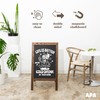 Ilyapa Wooden Sandwich Board Signs Outdoor A Frame Chalkboard Sign