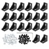 20 Sets 2020 Series Aluminum Extrusion Profile Corner Bracket, CLAHJQX