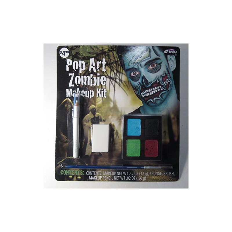 Pop Art Zombie Makeup Kit
