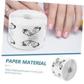 Healeved Easy Apply 500 Piece Acrylic Nail Forms Gel Paper Nail Art Extension Kit for Beginners