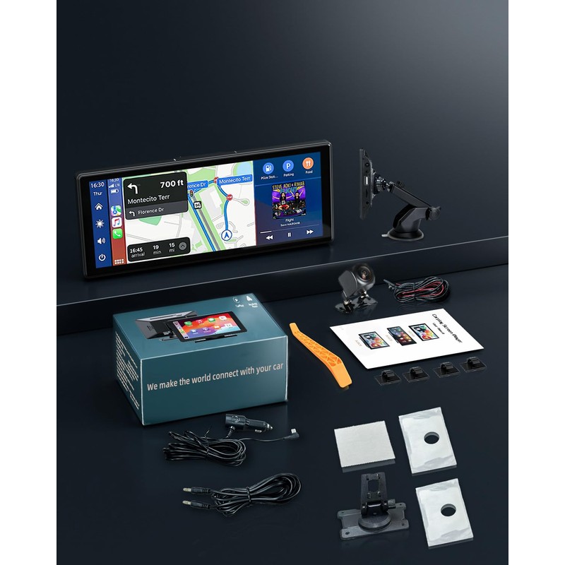 Bytelink A301 8.88 Inch Smart Carplay Screen Connects iOS &