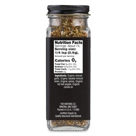Watkins Salt-Free Organic Garlic & Herb Seasoning, 2.3 oz, 1-Pack