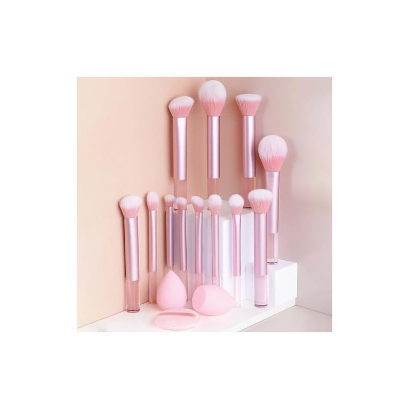 Set de brochas de maquillaje mini para principiantes