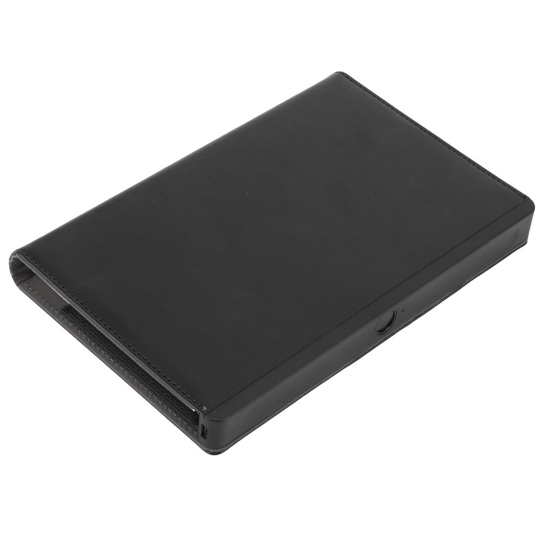 Fingerprint Lock Notebook Portable USB Business Notepad Diary Book for