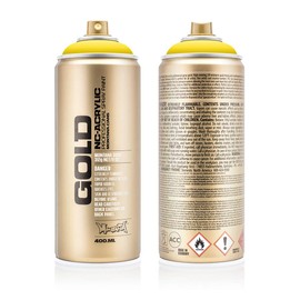 Montana Cans Montana GOLD 400 ml Color, Shock Yellow Light Spray Paint