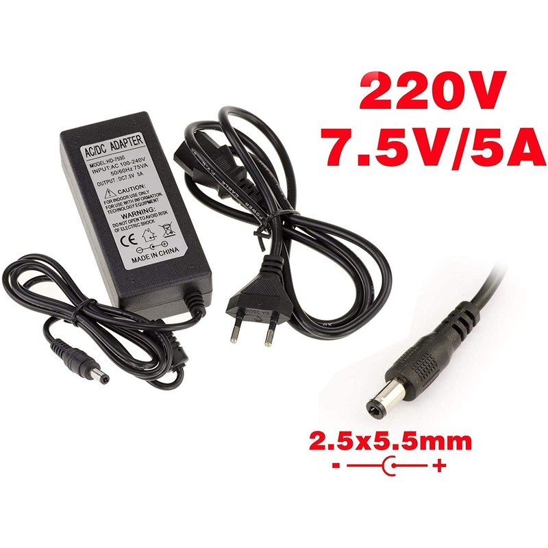 KALEA-INFORMATIQUE Power Supply 220 V to 7.5 V DC 5