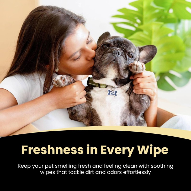 Hanu Pet Grooming Wipes