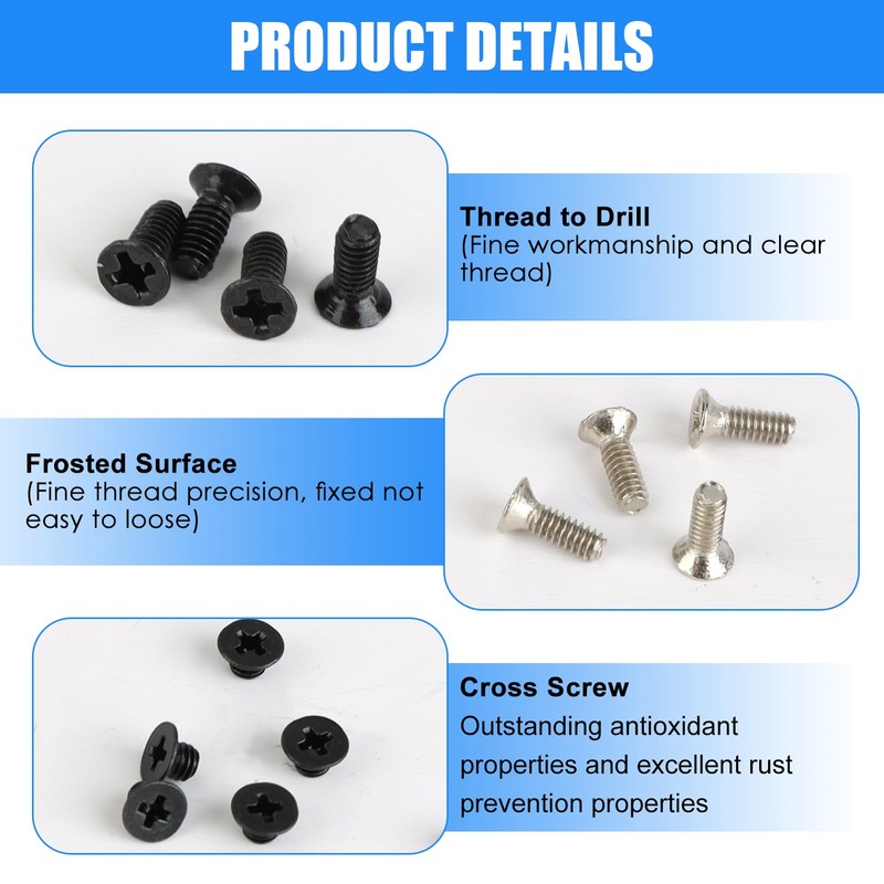 500 Pcs Computer Screws Standoffs Kit - Premium Computer SSD