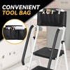 3 Step Ladder with Handrails & Attachable Tool Bag, 500
