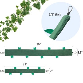 Exotic Nutrition Forest Pouch Set - Hammocks and Bedding for Sugar Gliders, Rats, Ferrets, Chinchillas, Squirrels, Marmosets, Hamsters, Gerbils & Small Animals
