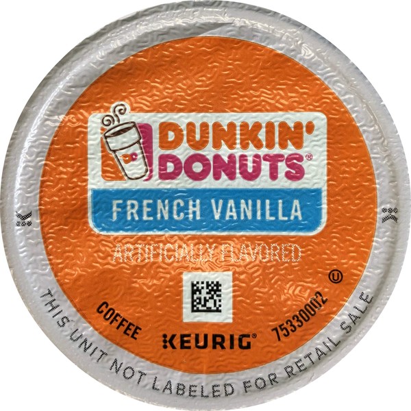 Keurig Dunkin' Donuts French Vanilla Coffee K-Cups 16 Count (Packaging May Vary)