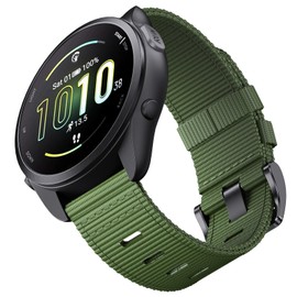 EKINGEEK for Venu 2 (not 2s) Watch Band, Venu 3 (not 3s) Watch Bands, 22mm for Garmin Forerunner 255 265 Watch Band, Quick Release for Forerunner 570 47mm, Vivoactive 4 Nylon Strap Replacement