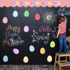FOBSME 144 Pieces Mini Easter Egg Cutouts Small Paper Egg