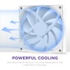 F120Q - 120mm Quiet Airflow Fans - Single - White