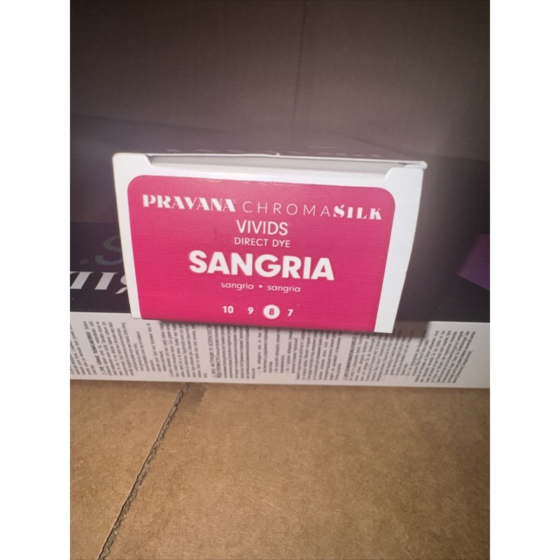 Pravana ChromaSilk Vivids SANGRIA Lasting Vibrant Direct Dye Hair Color