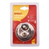 Amtech W4200 70mm Disc Padlock, Heavy Duty and Corrosion Resistant