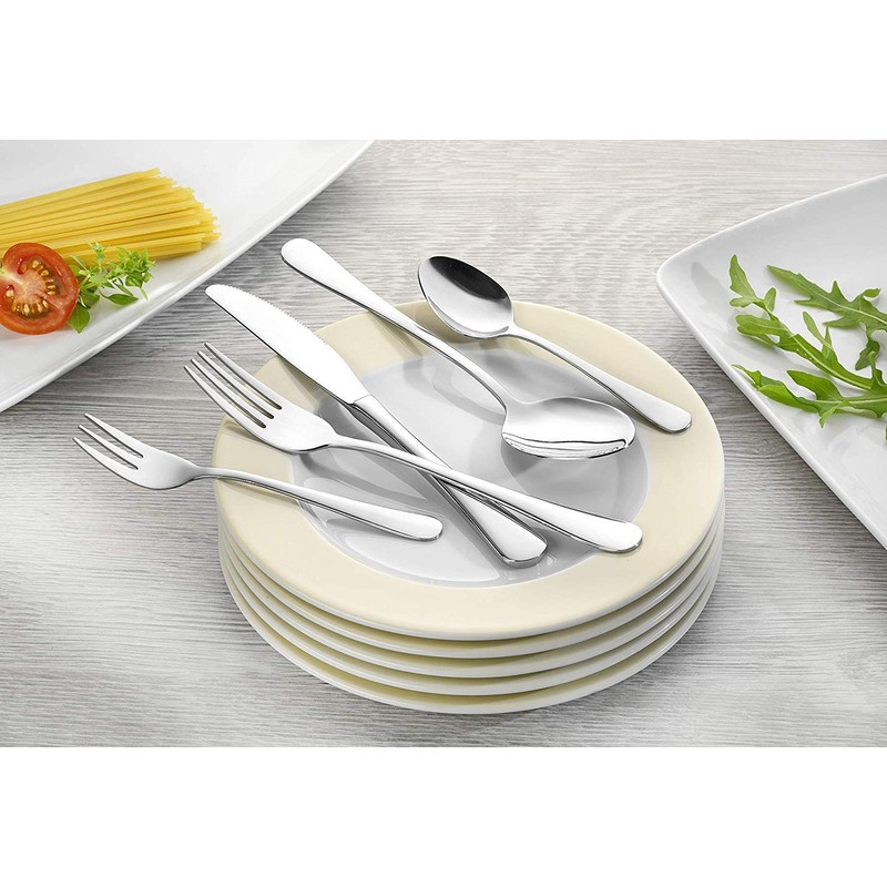 Esmeyer 156-118 12-teiliges Löffel-Set Modell "Sylvia", 18/0 Edelstahl, poliert -