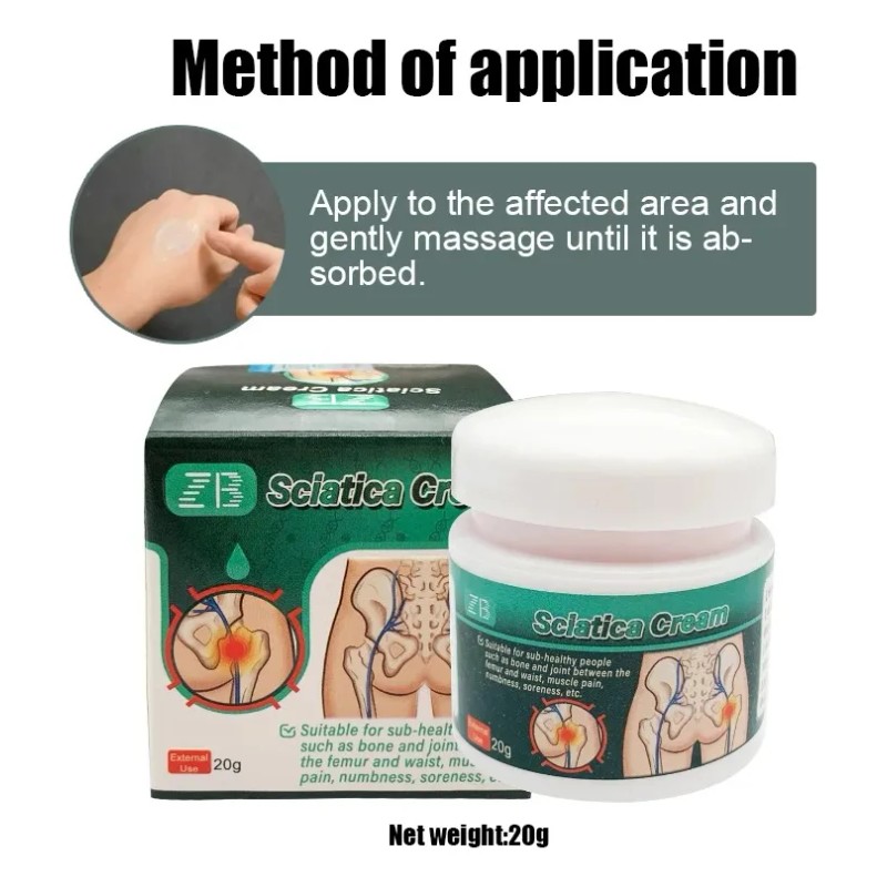 Pomada Para Alivio Dolor Nervio Ciatica Neutra