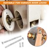 M3 Door Handle Fixing Screws and Sleeves, 30 Sets Door