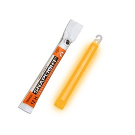 Cyalume Orange SnapLight Glow Stick 15cm, 12-Hour Light Sticks (Box of 10)