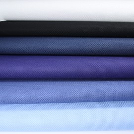 KCS 6 pc of 12" x 18" Counted Cotton Aida Cloth Cross Stitch Fabric (14CT- Color #4)