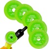 5 pcs Glass Cutting Disc for Angle Grinder, 4" X