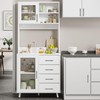 kwa heri Self-Stick Push Pull Helper 8 Pack Hidden Cabinet