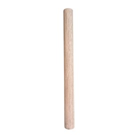 Walnut Dowel Rods Wood Sticks Wooden Dowel Rods - Unfinished Hardwood Sticks - 1" by 12" for Crafts (2)