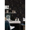 Toduso Peel and Stick Wallpaper Black Wall Paper Galaxy Kids