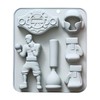 Molde de silicona para deportes de boxeo, diseño de cinturón