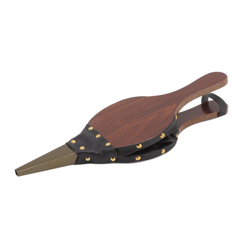 Wood Bellows 15.0 X 5in Fireplace Bellows Manual Air Blower