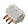 Maintained Rocker Power Switch Tower HIGH-Off-Low 3-Pins 3-Positions White