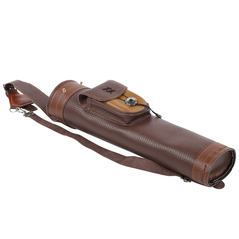 Shoulder Back Quiver Outdoor Archery Arrow Holder Portable Hunting Shoulder