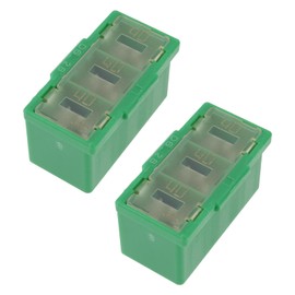 Be In Your Mind 2Pcs Fusible Link 40A Car Fuse 24370C991B 9098208299 for Car Truck SUV Boat Green 27.5x16x14.5mm