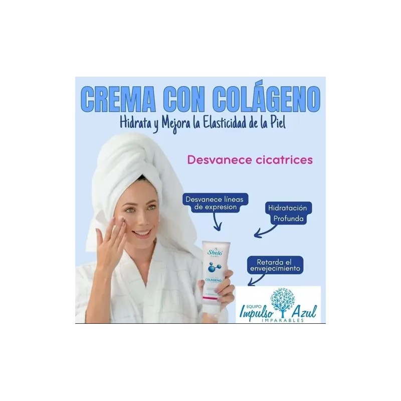 Crema Con Colágeno Ácido Hialurónico Shelo Nabel, Arrugas