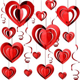 Mother's Day Decoration, Mother's Day Hanging Decoration, Mother's Day Banner, Mother's Day Decoration, Garland, Heart-shaped, Hanging Swirl, Appreciation to Mother, Mother's Day Gift, Wedding,