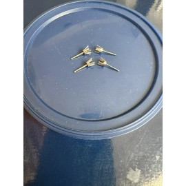 0.20ct 14K White gold round stud earring mounting setting push back post 4 prong