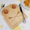 'Lacrosse Sticks' Wooden Breakfast Board (WB00052293)