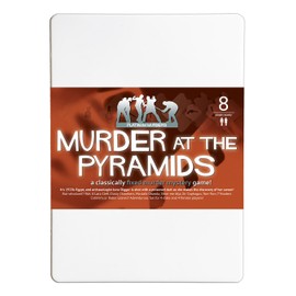 Murder at The Pyramids 8 Player Murder Mystery Dinner Party Game