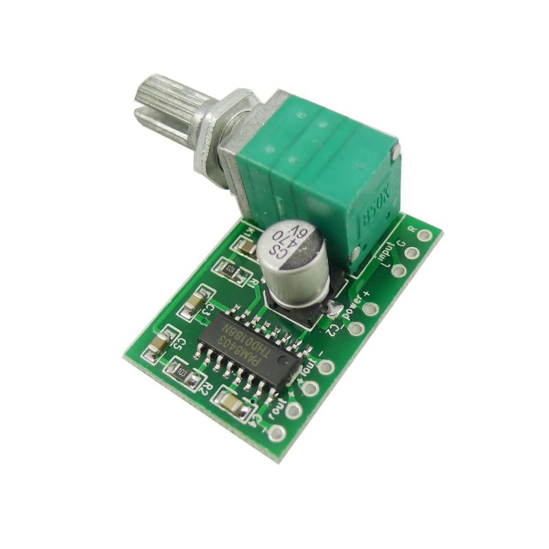 Aihasd 5pcs PAM8403 Mini Audio Amplifier Board DC 5V 3W