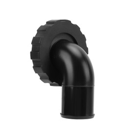 EVTSCAN Nylon Hose 90 Degree Elbow 25mm Fitting Adapter Connector, for Diving BC Airway Hoses Pipe, with 1.846-20UNF Thread, for BCD Power Inflator K Type