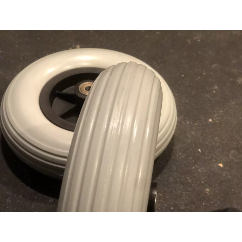 Pride 8x2 200x50 Caster Wheels Jazzy Wheelchair PU Foam Casters