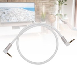 3.5mm Cable, 3.5SP 90° M to 3.5SP M Cable TRS Cable 90° Right Angle Elbow for Headphones, Tablets, Speakers (0.5M)