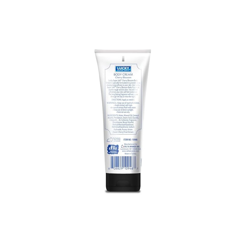 Lucky Super Soft Crema Corporal De Flor De Cerezo, Hidratación