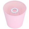 3PCS E14 Lampshade Fabric Ceiling Lamp Shade Exquisite Pink Wall
