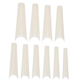 FOMIYES Artificial Fingernails Women's Nail Tips Easy Peel Stick for Nail Art Learners